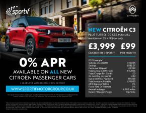CITROEN C3 HATCHBACK at Sportif Motor Group Aylesbury