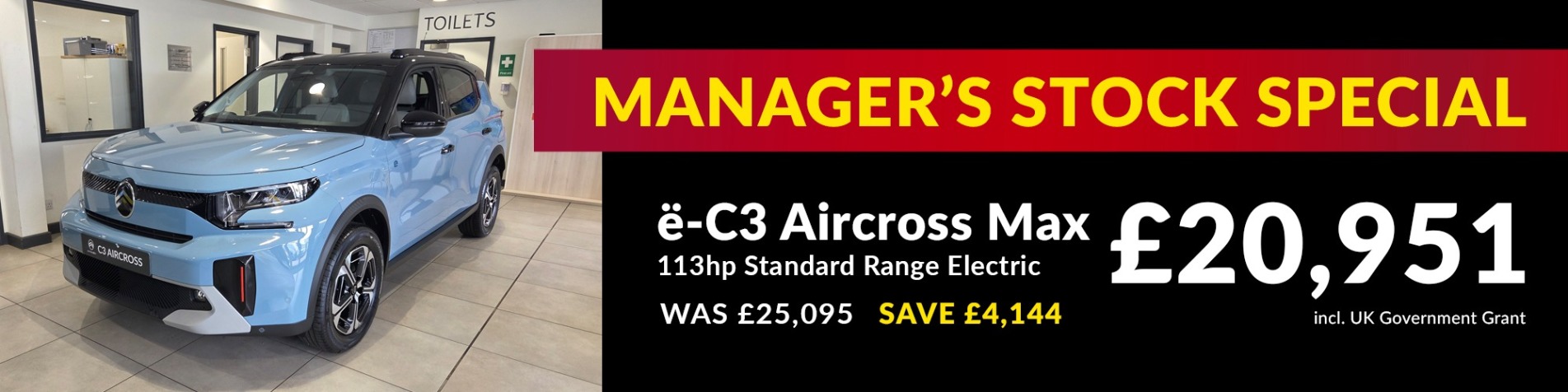 Managers Special eC3 Aircross